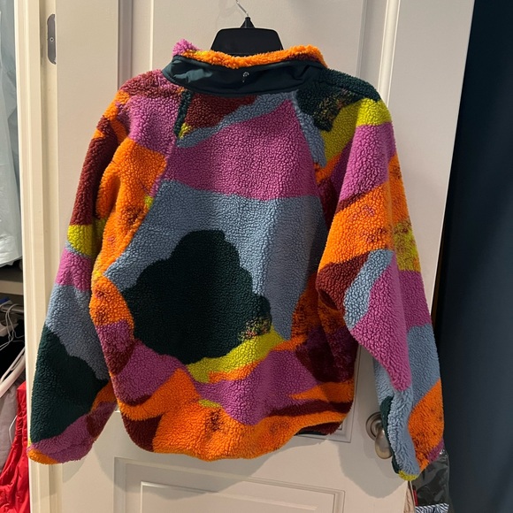 Free People Multicolor Fleece Jacket - Picture 2 of 4